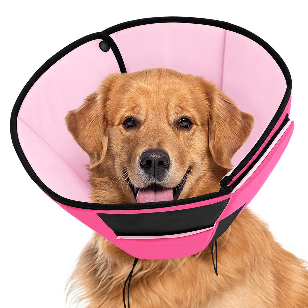 Preferhouse cone-chien-grand-rose aperçu: protection douce pour la récupération
