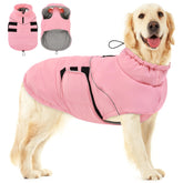 Manteau Preferhouse XL rose réfléchissant pour chiens, meilleure visibilité lors des promenades nocturnes.