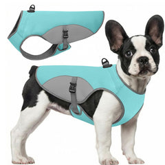 Preferhouse veste refroidissante chien bleu taille XL, confort et legere pour les sorties estivales.
