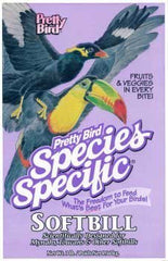Pretty Bird Softbill Select Fructose – emballage pratique et conditionnement en 6 sacs