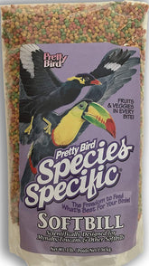 Pretty Bird Softbill Select Fructose – sac de 3 lb pratique pour nourrir les oiseaux