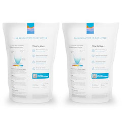 PrettyLitter gel silice absorbant capte l'humidité et réduit les odeurs.