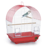PH Prevue Hendryx South Beach Coral, vue d'ensemble de cage sûre pour petits oiseaux