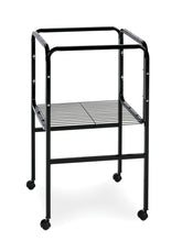 PH Prevue Hendryx: support cage oiseaux noir, base robuste pour petites cages et accessoires.