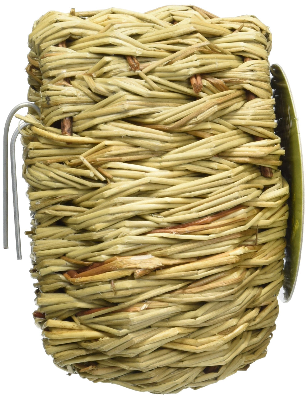 Nid Pinson Prevue couvert de brindilles, parfait pour le repos naturel dans la cage.