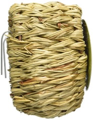 Nid Pinson Prevue couvert de brindilles, parfait pour le repos naturel dans la cage.