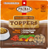 Primal Pet Foods accompagnement chien boeuf frais, goût et protéines soutenus