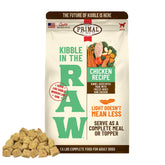 Primal Pet Foods - emballage croquettes crues lyophilisées, prêt à servir