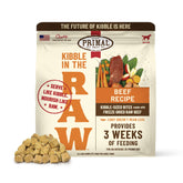 Primal Pet Foods Kibble en cru emballage: prêt à servir et pratique