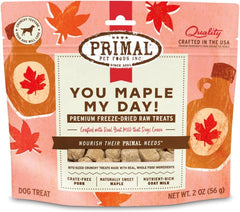 Primal You Maple My Day porc érable en sachet idéal pour l entraînement