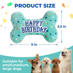 Prime Pets jouet-peluche-chien-interieur-exterieur: idéal pour jeux de lancer intérieur et extérieur