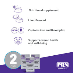 PRN Liqui-Tinic gouttes pour animaux, option de supplément quotidienne