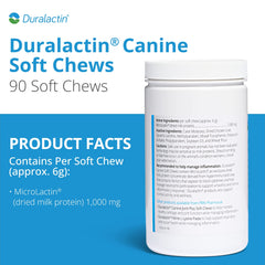Texture douce des friables PRN Duralactin pour chien prête à mâcher