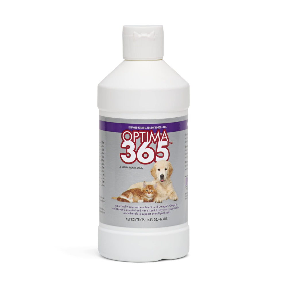PRN Pharmacal OPTIMA 365 – flacon huile pour peau et pelage plus sains.