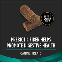 Gâteries molles pour chien, texture moelleuse et appétissante
