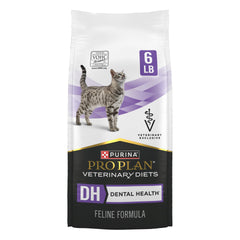 Pro Plan Veterinary Diets DH Dental Health Chat, croquettes sèches pour le soin dentaire quotidien.
