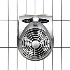 Ventilateur alimenté par piles C pour une utilisation nomade.