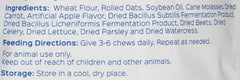 Probios friandises cheval en action: cheval mangeant une friandise aromatisée à la pomme
