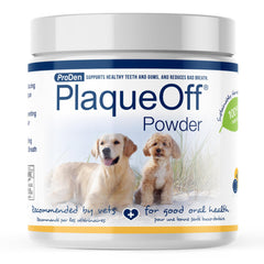 ProDen PlaqueOff poudre, bouteille 180 g prête à l'emploi pour chiens et chats