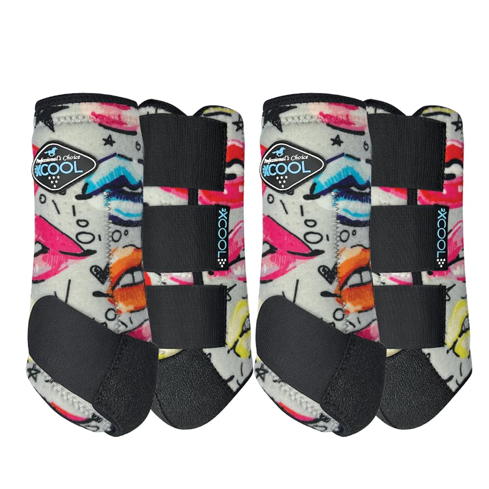 Professional's Choice 2XCool bottes: vue avant, fraîcheur pendant l’entraînement.