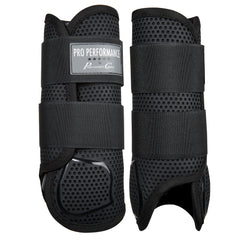 Professional's Choice Pro Performance Elite XC bottes avant noir, ajustement sûr et léger.