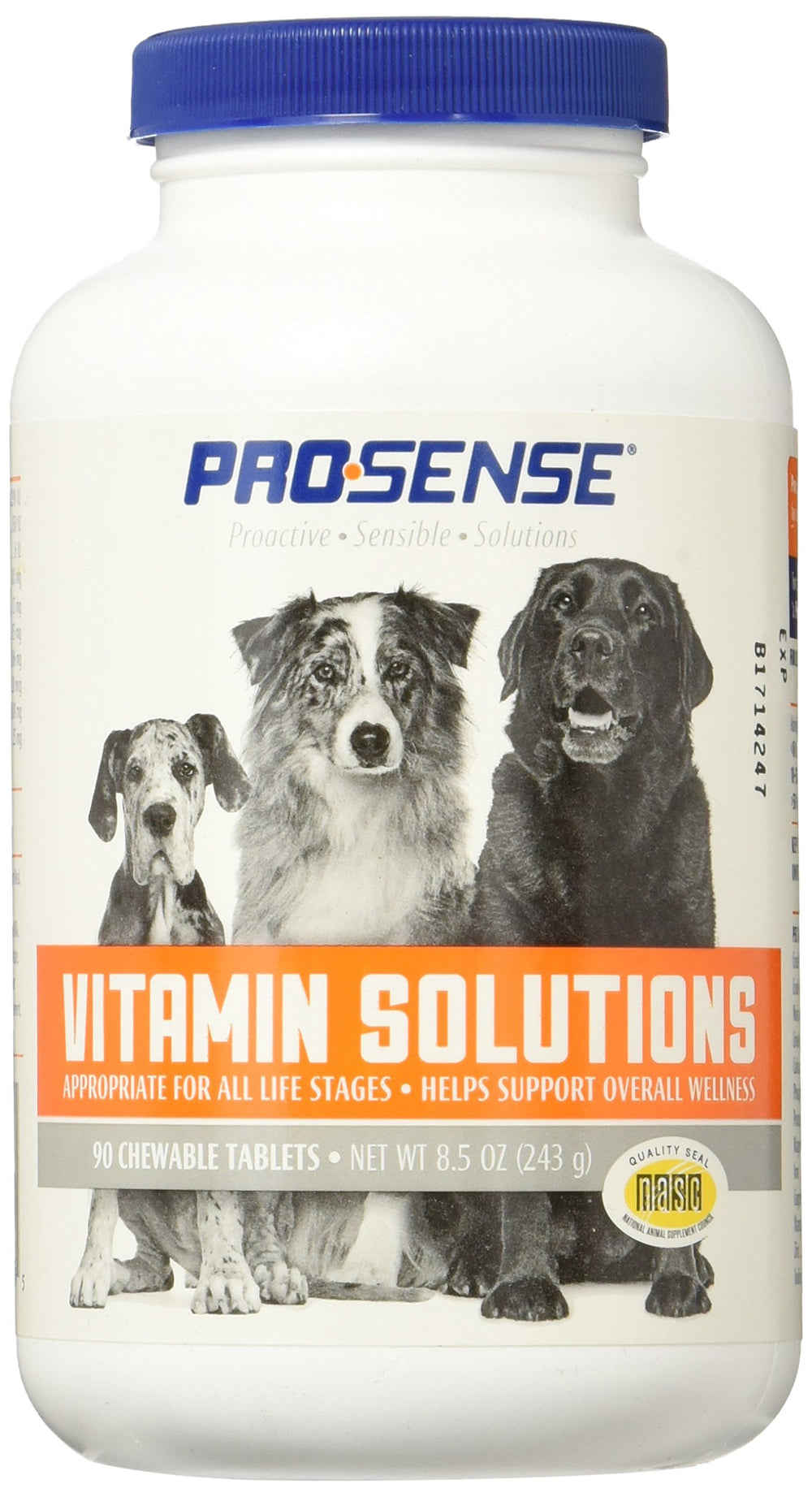 ProSense Solutions Vitaminées pour chien: bouteille prête à l’emploi et routine simple.
