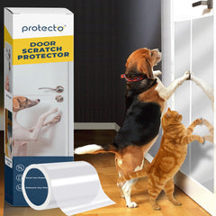 PROTECTO protège le mur des griffures de chats et chiens, 60x8, transparent.