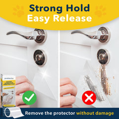 PROTECTO surface transparente 0,2 mm protège les meubles tout en restant discrète.