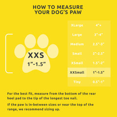 Protex PawZ bottes anti-derapantes — caoutchouc naturel offrant meilleure traction.