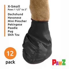 Protex PawZ: détail du caoutchouc naturel offrant une excellente adhérence sur surfaces mouillées.