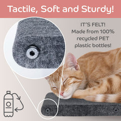 Pryde Pets design charbon: allure moderne et intégration facile.
