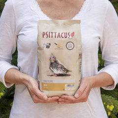 Psittacus Mini alimentation quotidienne pour calopsittes et conures.
