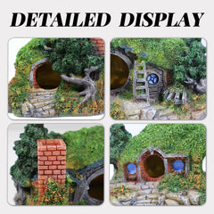 PTFJZ hobbit-décor-jardin-mini métamorphose l’espace en mini-jardin.