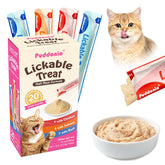 Puddonio, tubes 0,5 oz purée viande riche; récompense pratique pour chat.