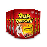 Friandises Pup-Peroni Mix Stix présentées, idéal pour récompenser lors de l’entraînement.