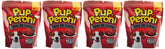 Pup-Peroni Prime Rib emballage pratique pour quatre sacs faciles e0 transporter.