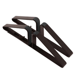 PUPETPO pieds-soutien-barriere-metal: base robuste pour barrière, stabilité durable.