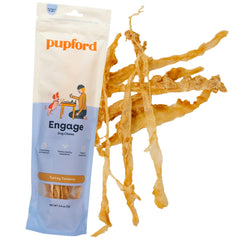 Pupford Tendon de Dinde: ingrédients naturels pour chien actif et en forme.