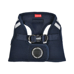 Puppia Soft Vest Harnais Pro Navy XL avec bandes réfléchissantes pour meilleure visibilité.