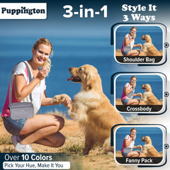 Puppington distributeur de sacs-poubelle compostables, pratique et propre