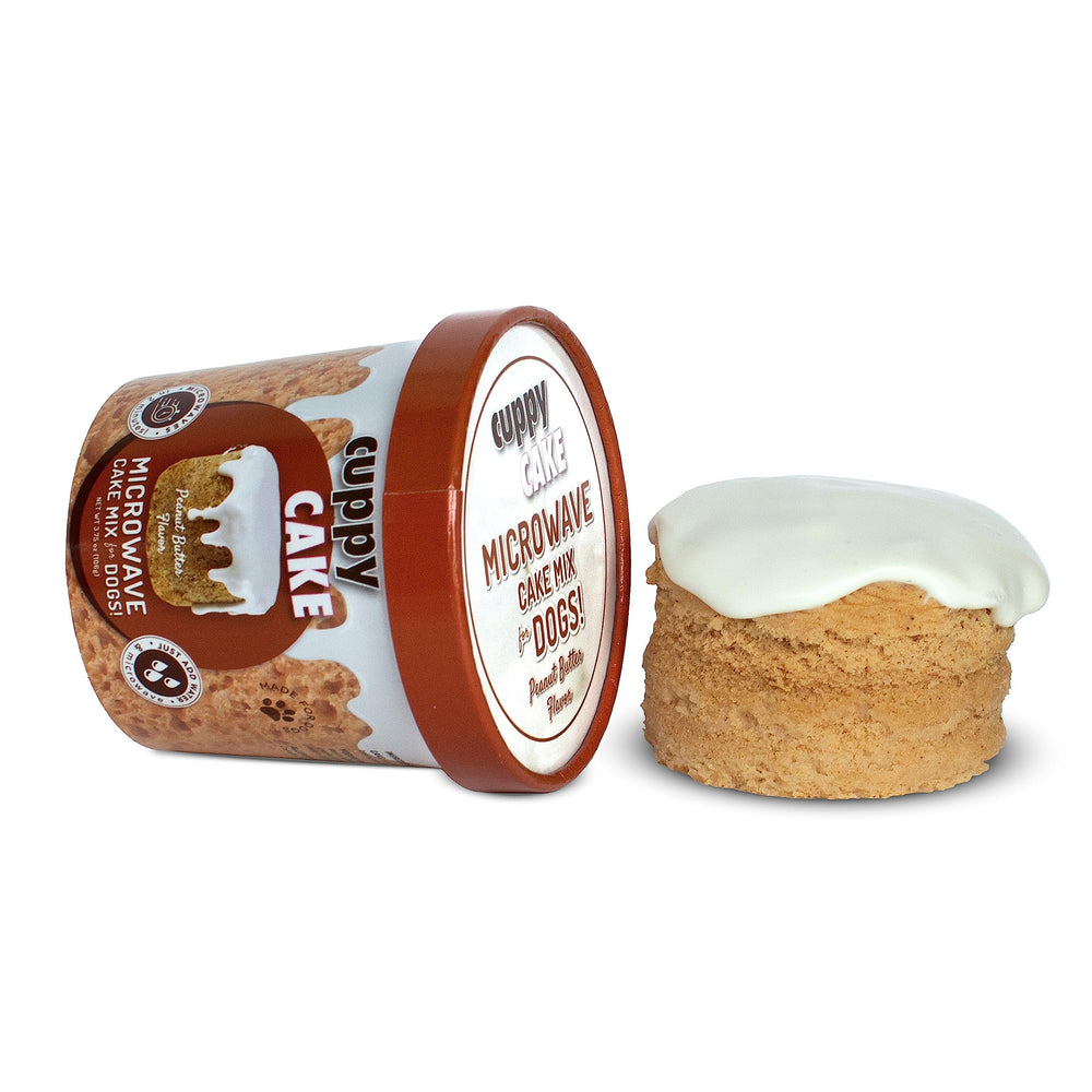 Cuppy Cake Puppy Cake dans sa tasse prête pour micro-onde pour chien