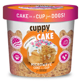 Puppy Cake dans une tasse prête à déguster par un chien