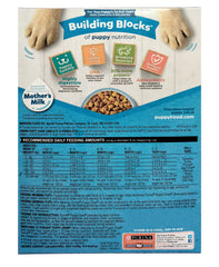 Puppy Chow bol alimentation repas quotidien simple et nourrissant pour chiots.