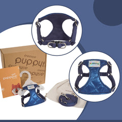 Boucle ronde ajustable Puppytie assure un ajustement sûr pendant l'exercice.