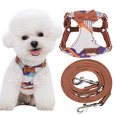Puppytie harnais XS sans tirage pour petit chien, confort assuré.