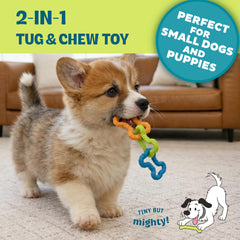 Pupstages Bone Tugz—texture bosses gencives des chiots pendant la dentition.