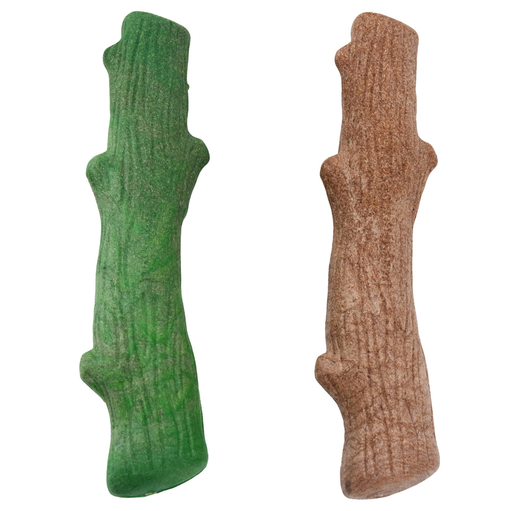 Pupstages Dogwood baton-macher bois-reel classic: texture naturelle pour occuper votre chien