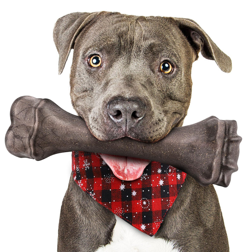 Jouet Os indestructible PUPTILY pour gros chien, résistant et sûr pour les sessions de mastication.