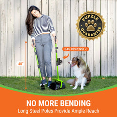 Pupzle avec seau à rotation et grande capacité pour plusieurs chiens.