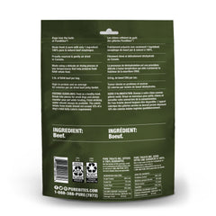 PureBites Boeuf Jerky ingrédient unique, pur et naturel.
